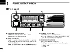 Предварительный просмотр 4 страницы Icom IC-F111 Instruction Manual