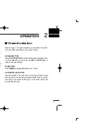 Предварительный просмотр 9 страницы Icom IC-F111S Instruction Manual