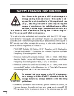 Предварительный просмотр 2 страницы Icom IC-F11BR Instruction Manual