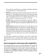 Preview for 3 page of Icom IC-F11BR Instruction Manual