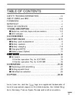 Preview for 7 page of Icom IC-F11BR Instruction Manual