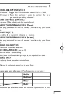 Предварительный просмотр 7 страницы Icom IC-F11S Instruction Manual