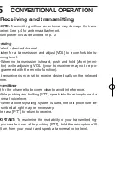 Preview for 22 page of Icom IC-F11S Instruction Manual