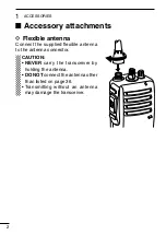 Предварительный просмотр 10 страницы Icom IC-F14/S Instruction Manual