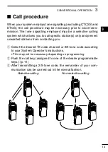 Preview for 21 page of Icom IC-F14/S Instruction Manual