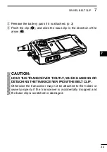 Предварительный просмотр 41 страницы Icom IC-F14/S Instruction Manual