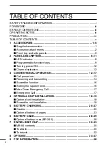 Предварительный просмотр 6 страницы Icom IC-F14 Instruction Manual