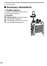 Preview for 8 page of Icom IC-F14 Instruction Manual