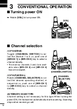 Предварительный просмотр 18 страницы Icom IC-F14 Instruction Manual