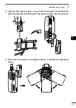 Предварительный просмотр 37 страницы Icom IC-F14 Instruction Manual