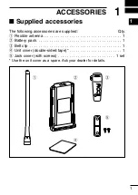 Предварительный просмотр 5 страницы Icom IC-F15 Instruction Manual