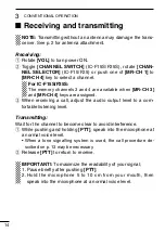 Предварительный просмотр 18 страницы Icom IC-F15 Instruction Manual