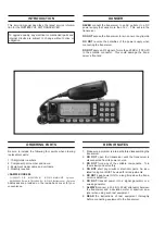 Preview for 2 page of Icom IC-F1610 Service Manual