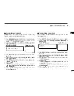 Предварительный просмотр 5 страницы Icom IC-F1700 Operating Manual