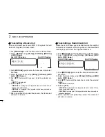 Предварительный просмотр 6 страницы Icom IC-F1700 Operating Manual