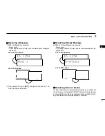 Предварительный просмотр 11 страницы Icom IC-F1700 Operating Manual