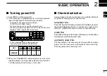 Preview for 13 page of Icom IC-F1821D Instruction Manual