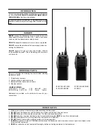 Предварительный просмотр 2 страницы Icom IC-F21 Service Manual