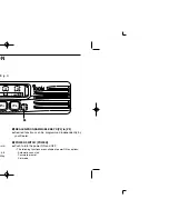 Предварительный просмотр 4 страницы Icom IC-F210S Instruction Manual