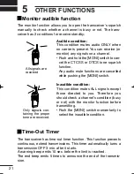 Предварительный просмотр 26 страницы Icom IC-F22SR Instruction Manual