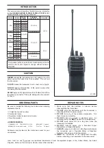 Preview for 46 page of Icom IC-F24/S Service  Manual Addendum