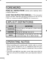 Предварительный просмотр 2 страницы Icom IC-F25 Instruction Manual