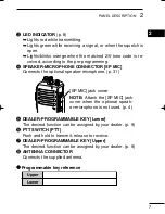 Предварительный просмотр 11 страницы Icom IC-F25 Instruction Manual