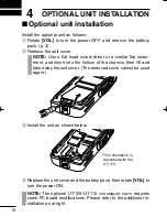 Предварительный просмотр 22 страницы Icom IC-F25 Instruction Manual