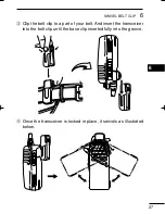 Предварительный просмотр 31 страницы Icom IC-F25 Instruction Manual