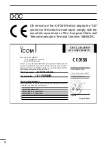 Preview for 4 page of Icom IC-F25SR Instruction Manual