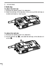 Предварительный просмотр 8 страницы Icom IC-F25SR Instruction Manual