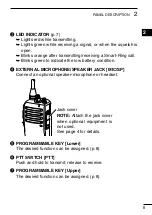 Preview for 11 page of Icom IC-F25SR Instruction Manual