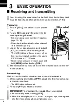 Предварительный просмотр 14 страницы Icom IC-F25SR Instruction Manual