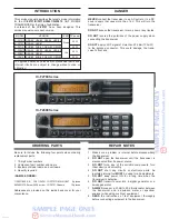 Preview for 2 page of Icom IC-F2710 Service Manual