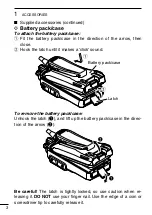 Preview for 10 page of Icom IC-F27SR Instruction Manual