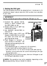 Предварительный просмотр 43 страницы Icom IC-F27SR Instruction Manual