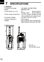 Preview for 44 page of Icom IC-F27SR Instruction Manual