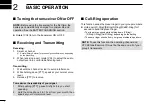 Preview for 8 page of Icom IC-F29SDR Basic Manual