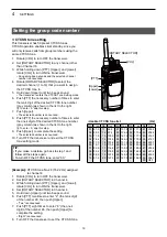 Preview for 14 page of Icom IC-F29SR2 Operating Manual