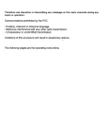 Preview for 3 page of Icom IC-F3 User Manual