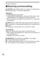 Предварительный просмотр 22 страницы Icom IC-F3000 Series Instruction Manual