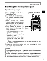 Предварительный просмотр 25 страницы Icom IC-F3000 Series Instruction Manual