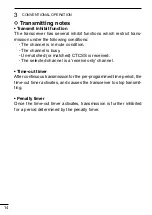 Preview for 20 page of Icom IC-F3011 Instruction Manual