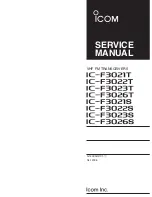 Preview for 71 page of Icom IC-F3020 Service  Manual Addendum