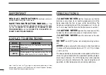 Preview for 2 page of Icom IC-F3023T Instruction Manual