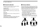 Предварительный просмотр 14 страницы Icom IC-F3030 Series Instruction Manual