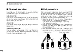 Preview for 14 page of Icom iC-F3031S Instruction Manual