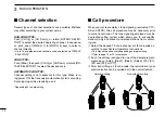 Preview for 16 page of Icom IC-F3062T Instruction Manual