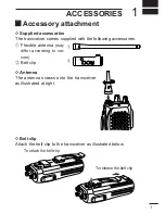 Предварительный просмотр 5 страницы Icom IC-F30GS Instruction Manual