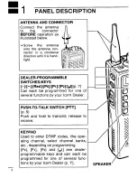 Preview for 4 page of Icom IC-F30LT Instruction Manual